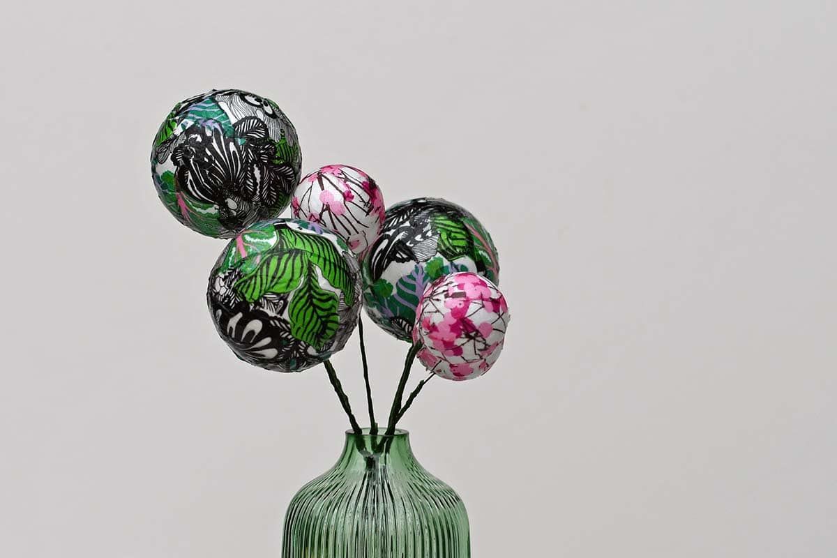 Marimekko Decoupage Baubles deccoration