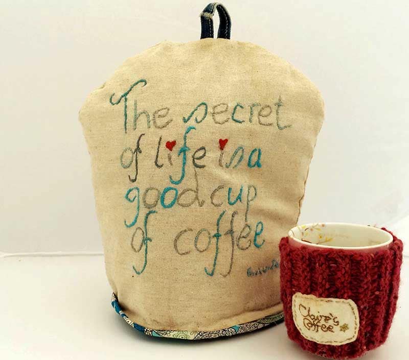Coffee cozy how to make