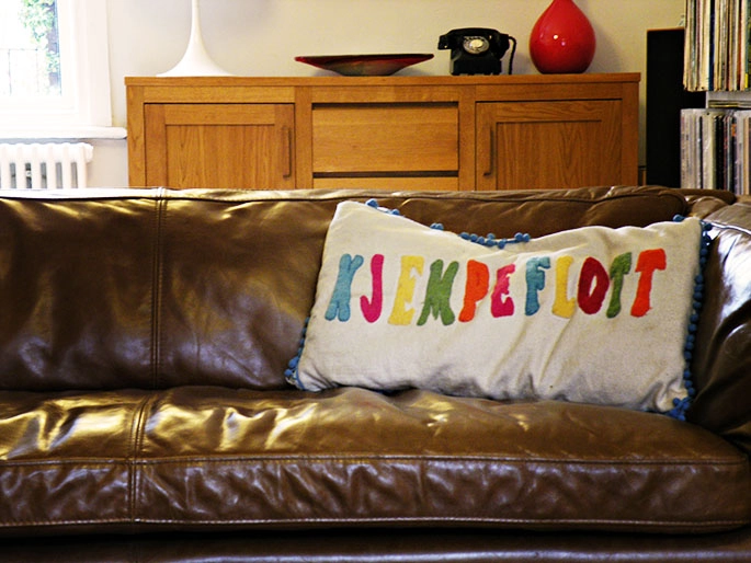 kjempeflott cushion