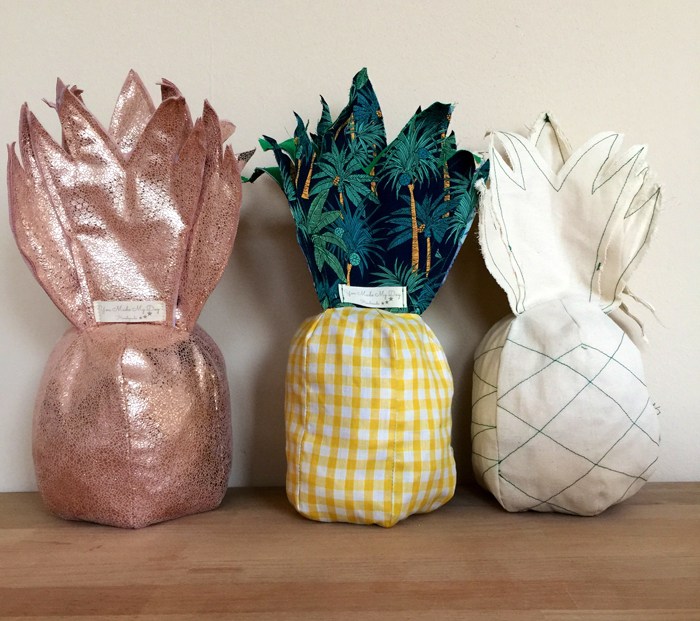 Pineapple pillows