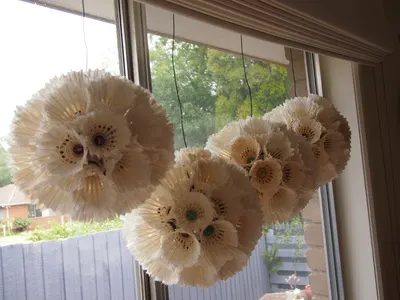 shuttlecock pom poms