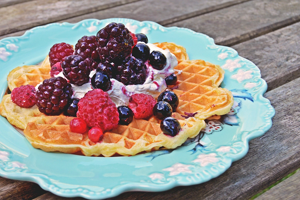 Norwegian Waffles Pillarboxblue