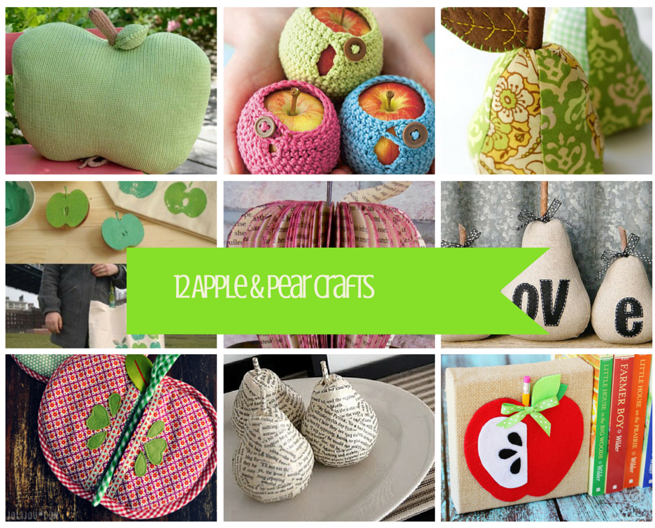 12 Great Apple & Pear Crafts