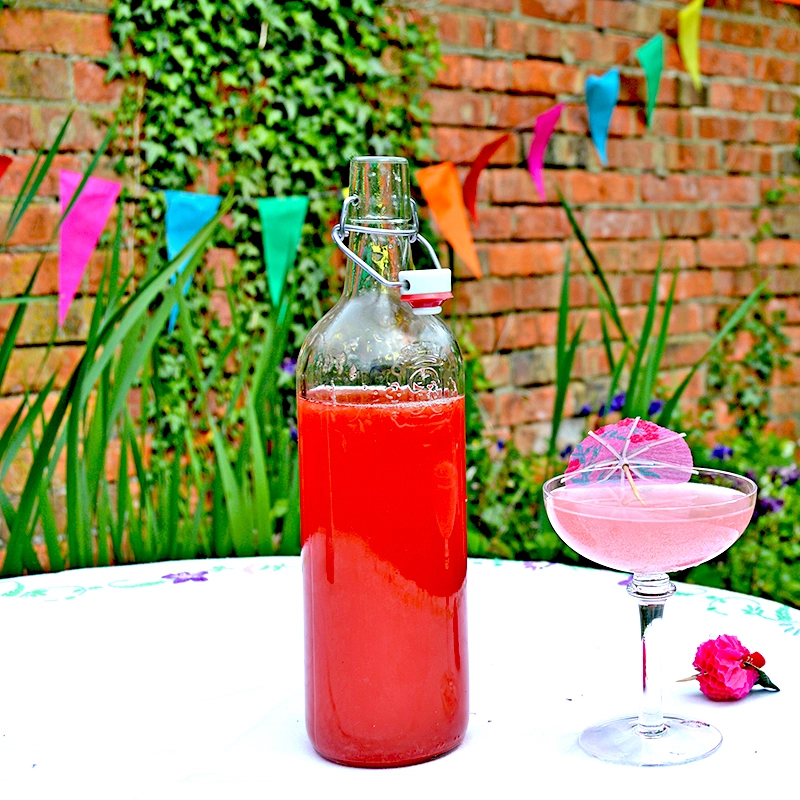 Rhubarb cordial - pillarboxblue.com