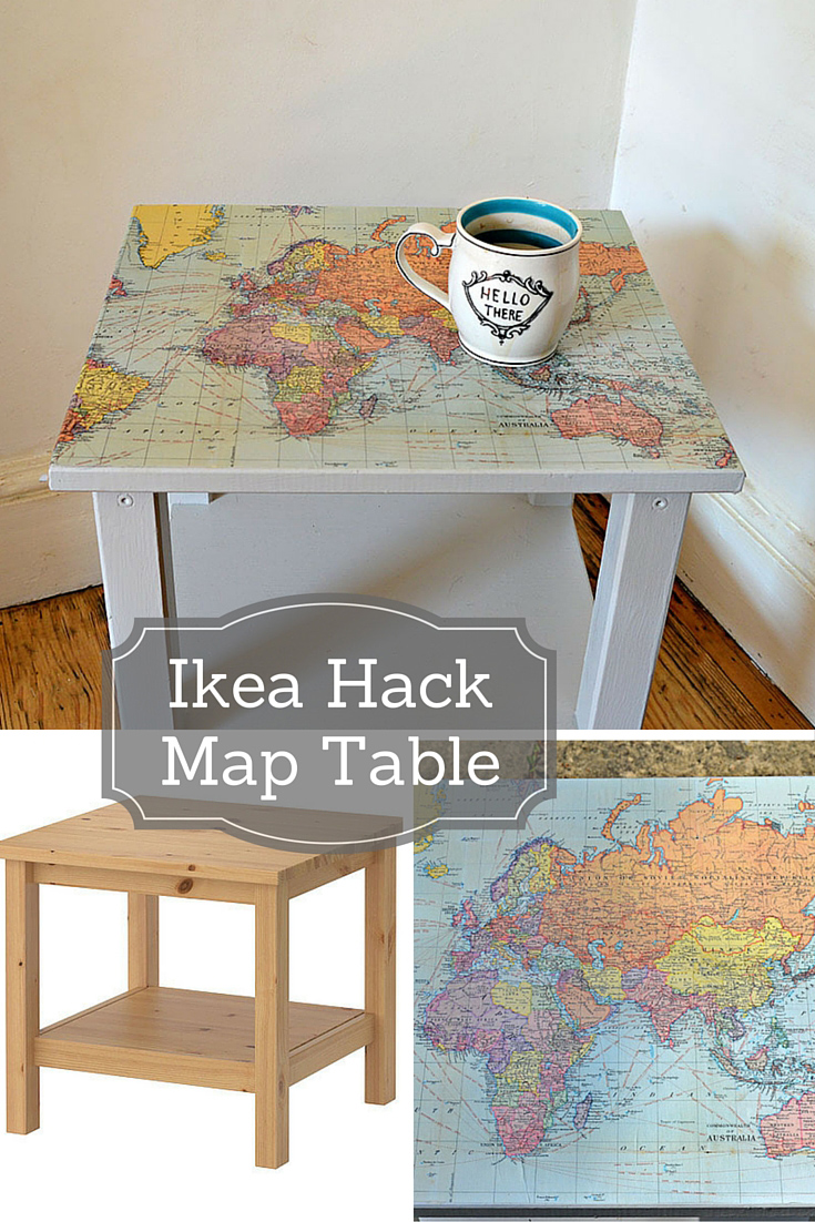 IKEA Map Table Hack