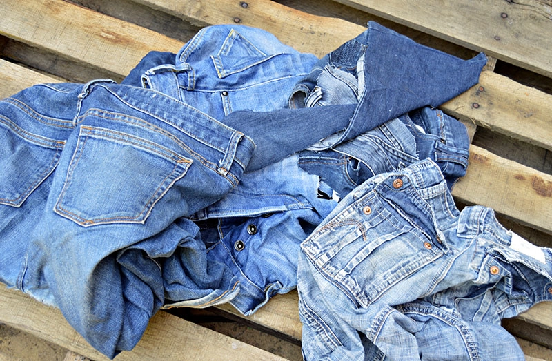 Raw jeans