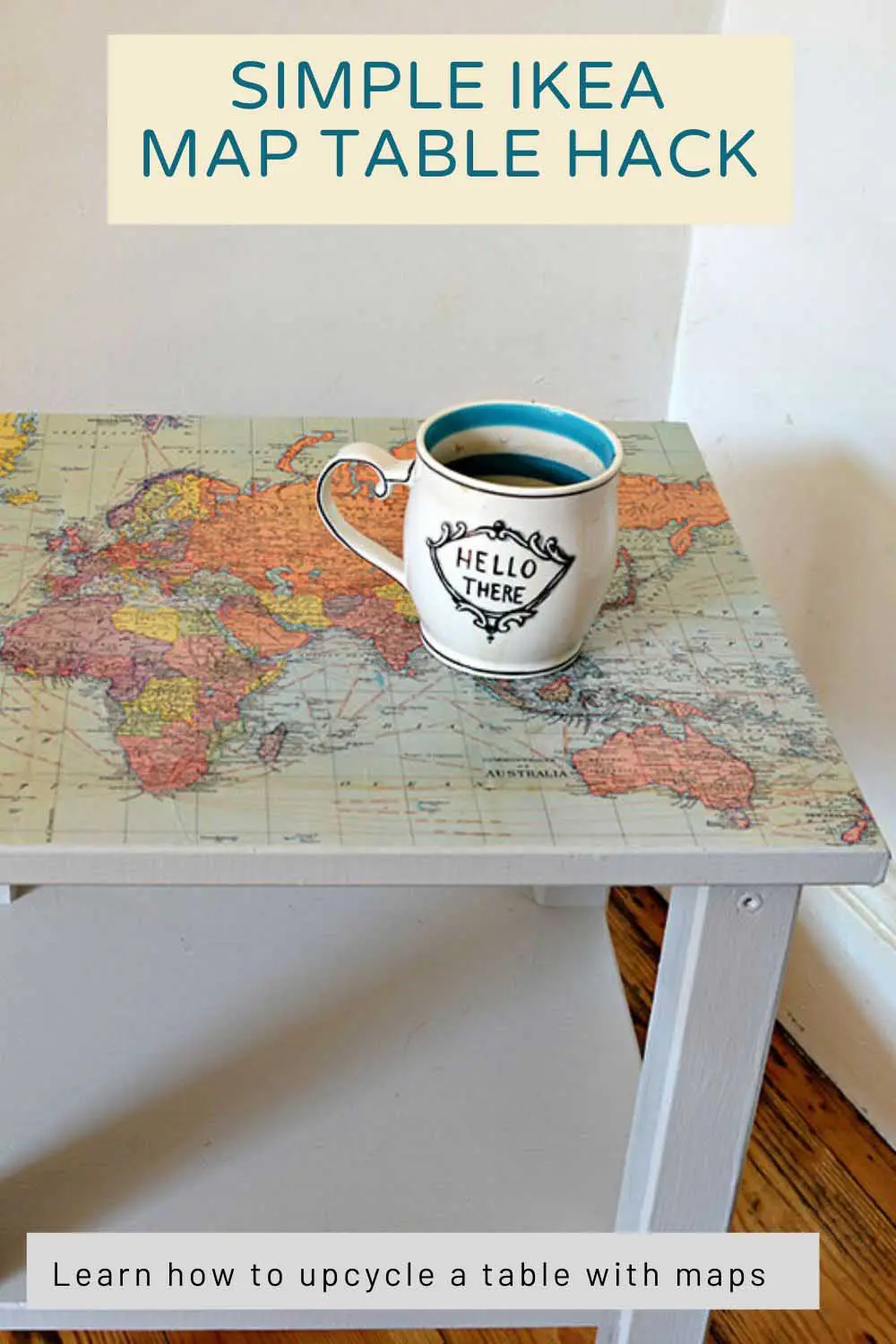 IKEA Map Table Hack