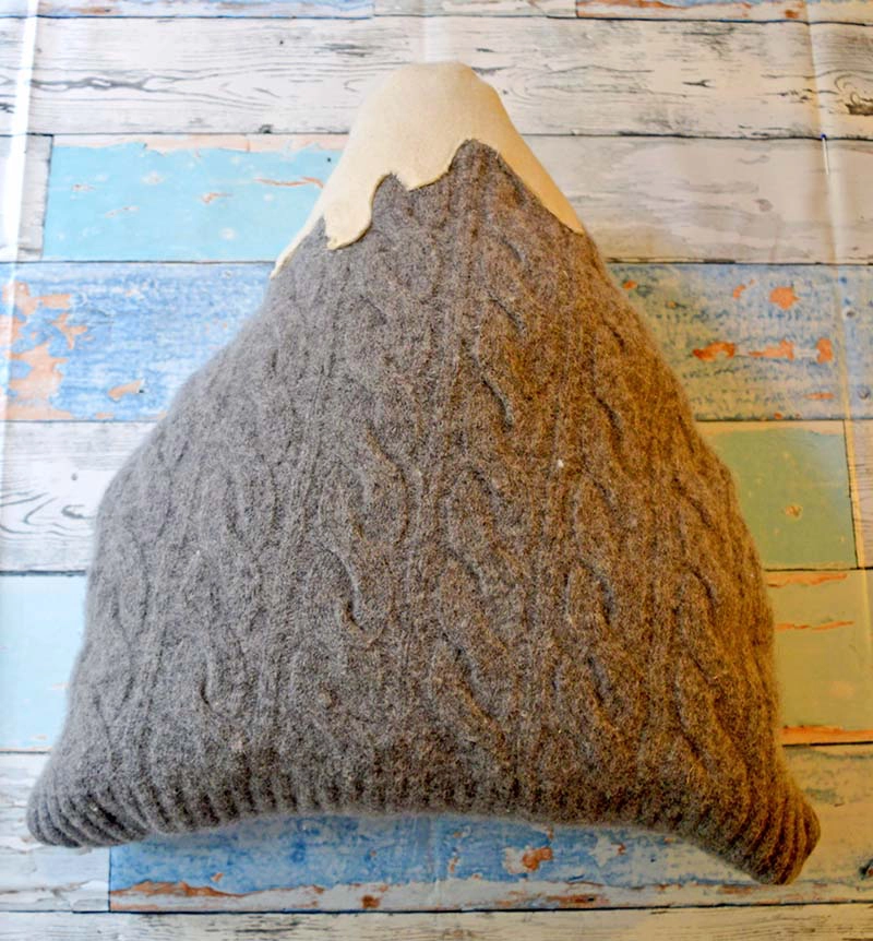 Sweater Mountain Cushion