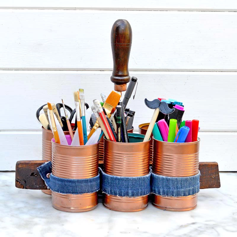 How To Make a  Craft and Utensil Caddy
