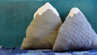 Sweater Mountain Cushions