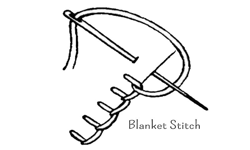 how to do blanket stitch