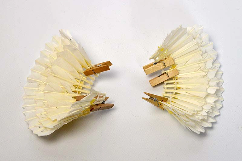 Shuttlecock angels