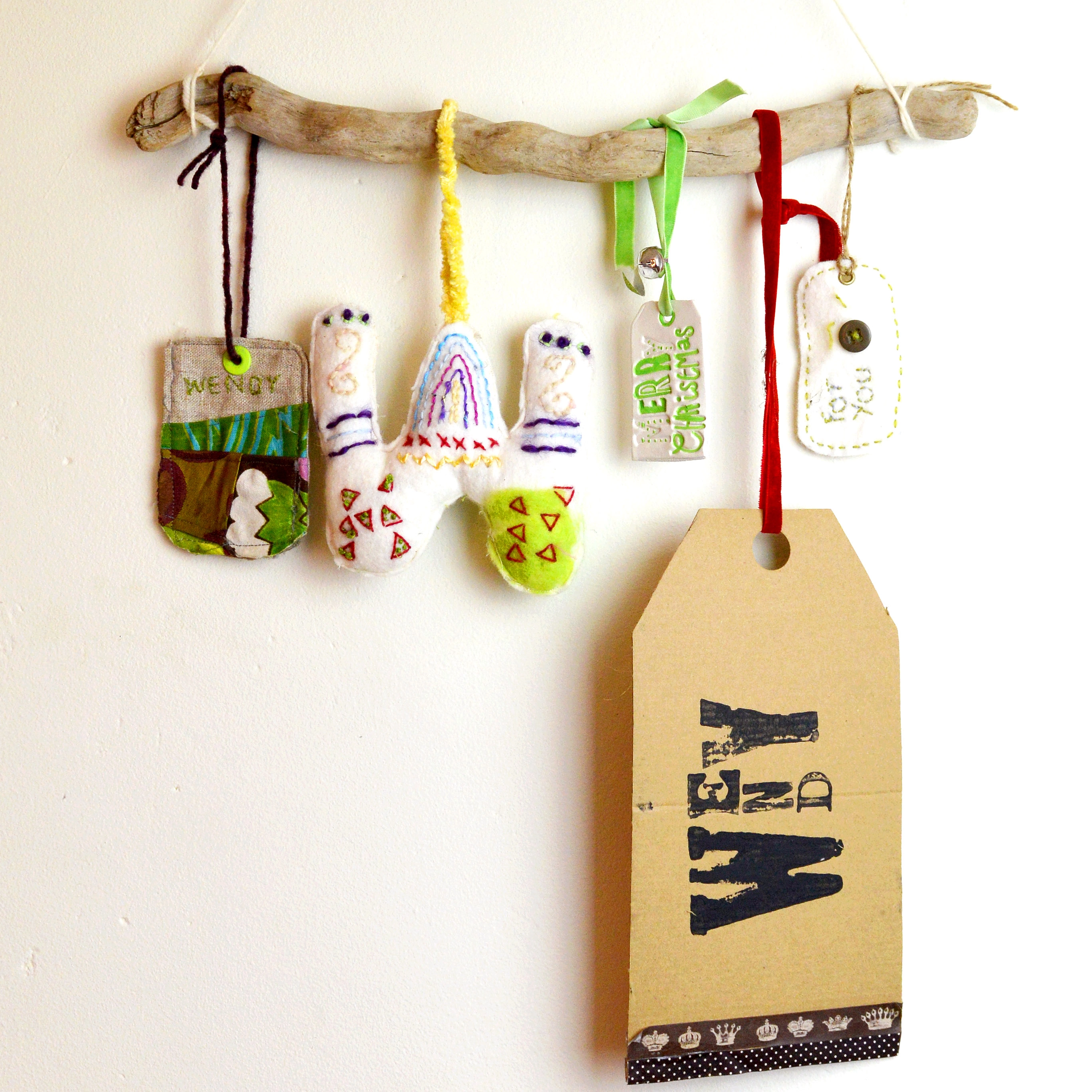 5-Minute Handmade Gift Tags with Stitched Edges