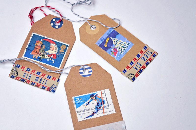 DIY Stamp tags