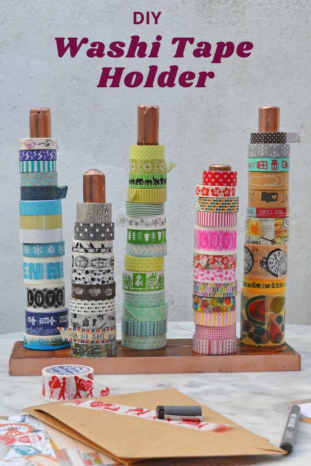 DIY Washi Tape Holder