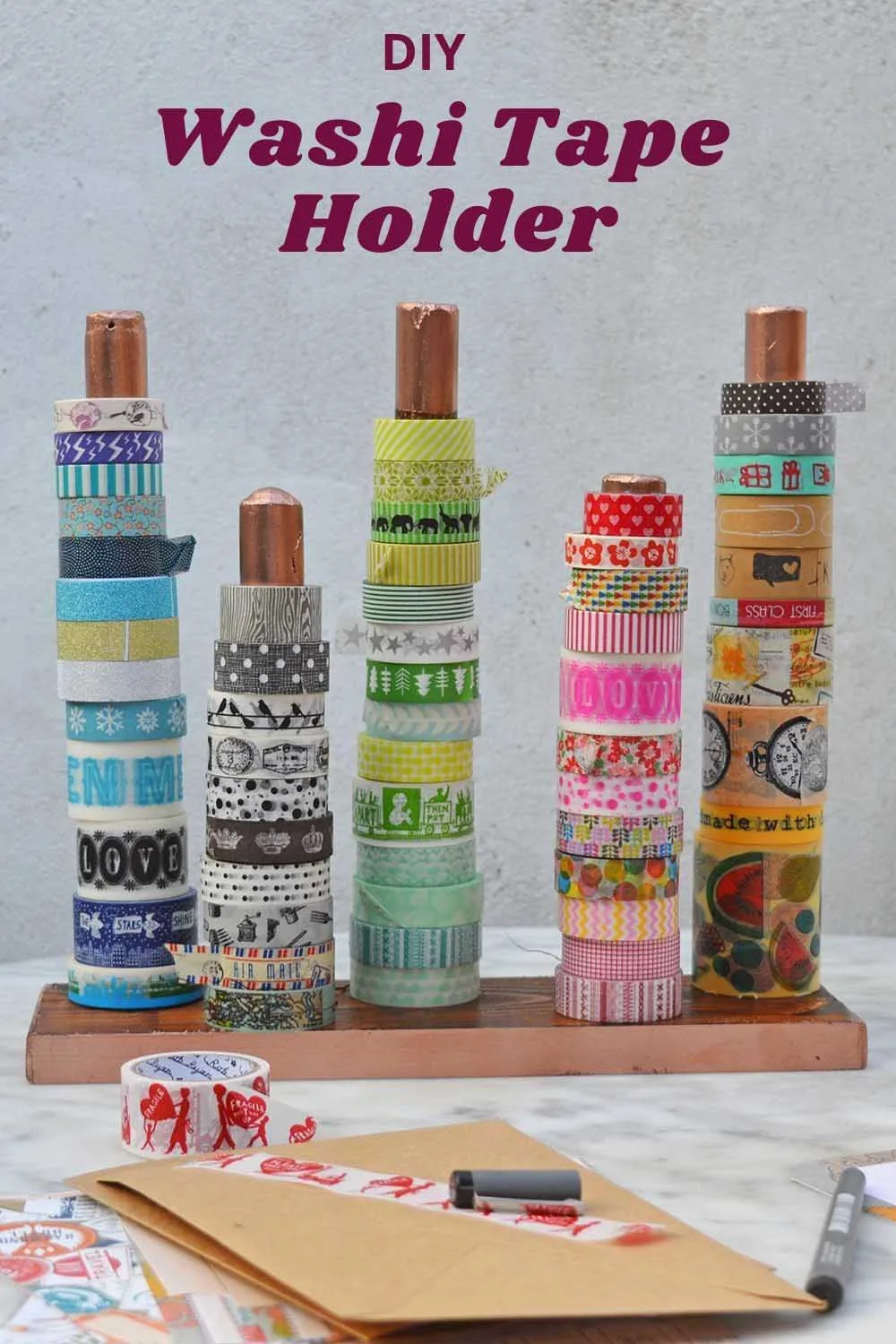 Washi Tape Organize/Dispenser