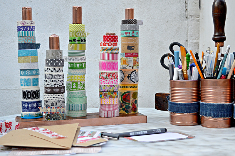 9 Creative Washi Tape Storage Ideas