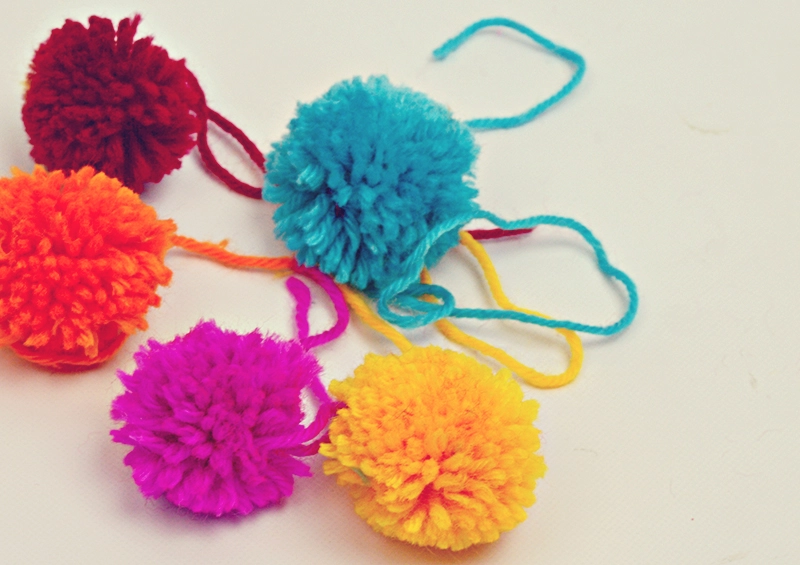 PomPoms for lampshade trim