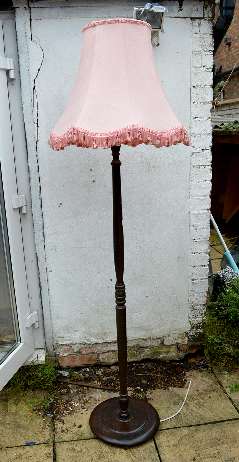 old floor lamp