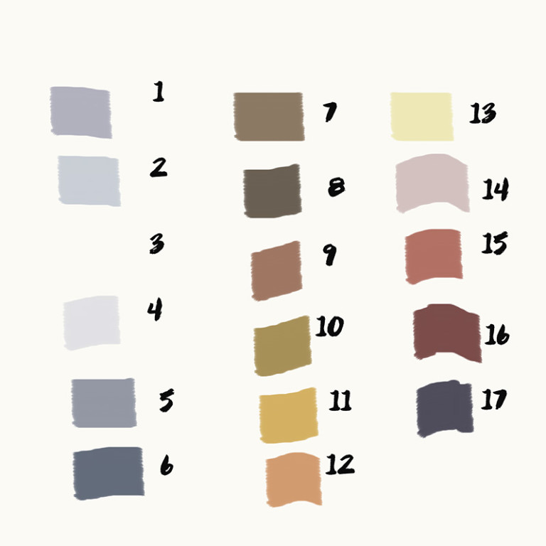 It's so Easy to Paint Your Own Giant Wall Art Pillar Box Blue