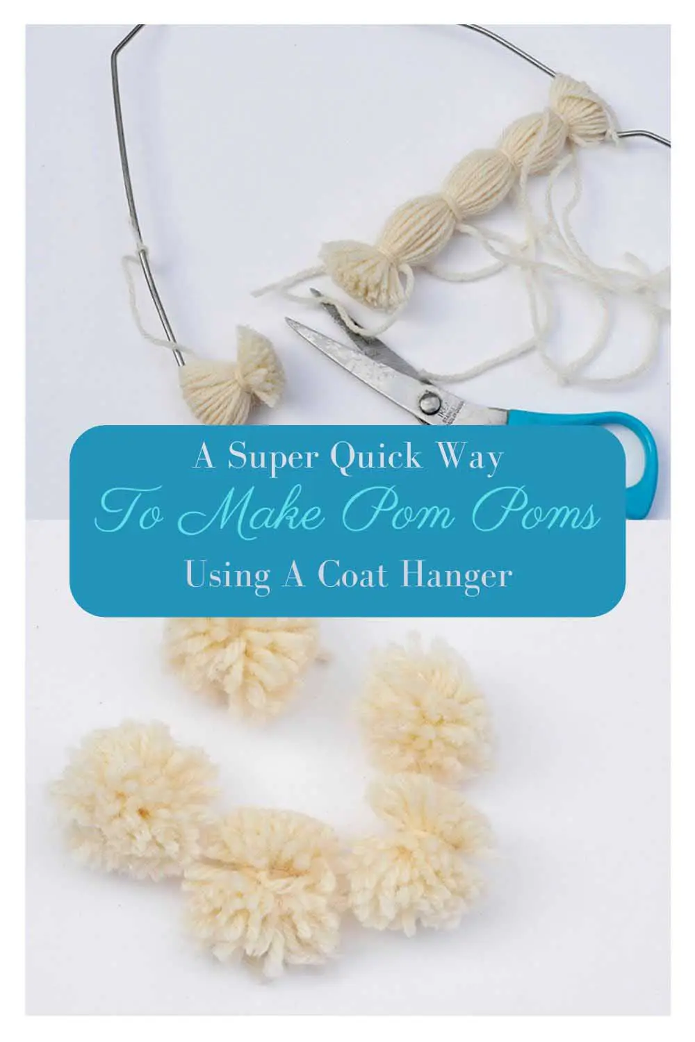 DIY Upcycled Plastic Bag Pom Poms! - creative jewish mom