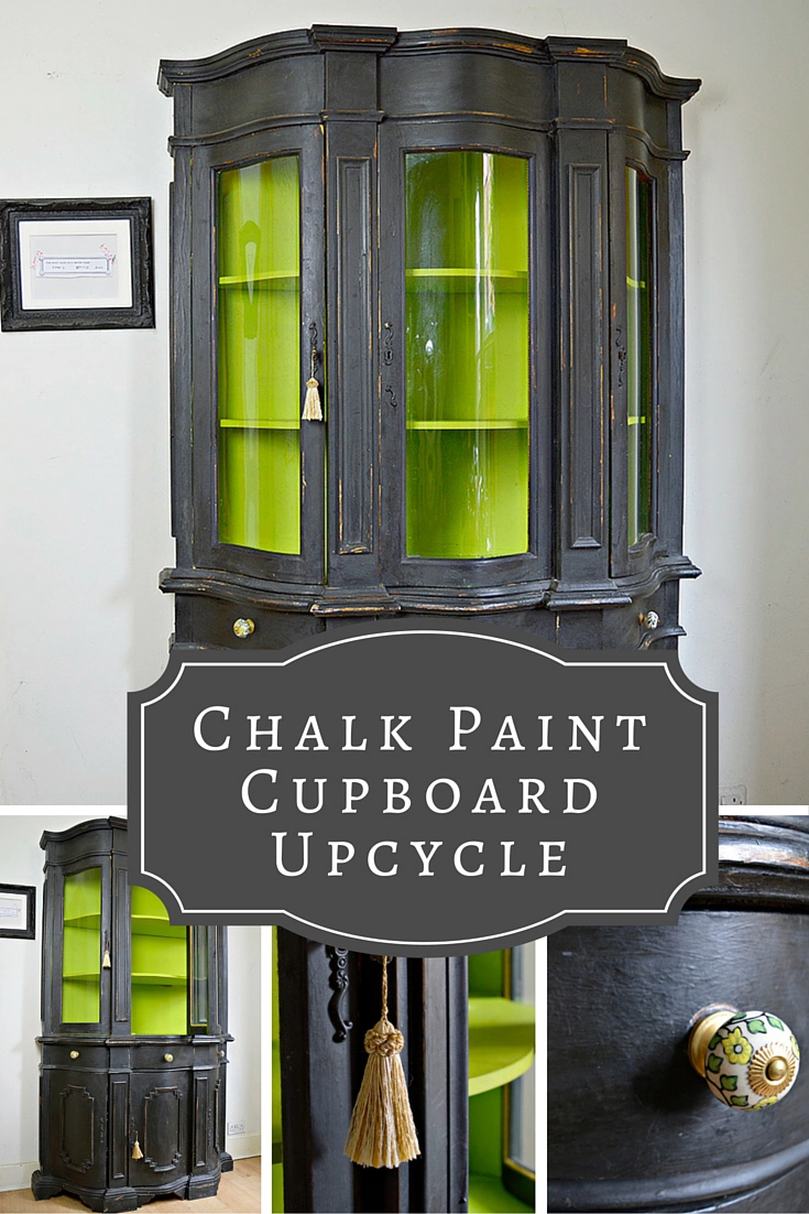 See how I transformed an ugly cupboard into something rather more classy with Chalk Paint.  I used both Annie Sloan paint and also made my own chalk paint.