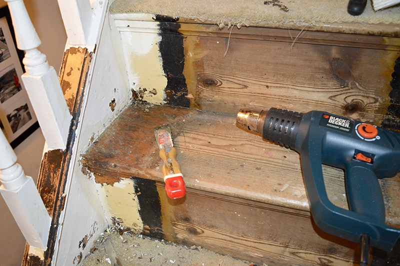 How To Remove Carpet Glue From Wood Stairs