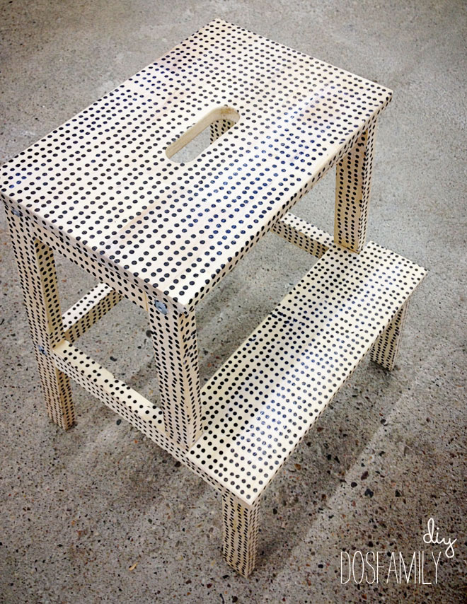 Ikea Stool Hack - Pillarboxblue.com