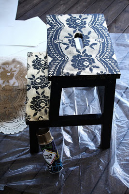 Ikea Stool hacks