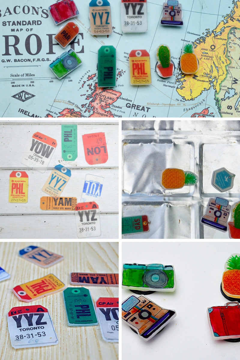 How to make magnetic travel pins for map magnetic pin board