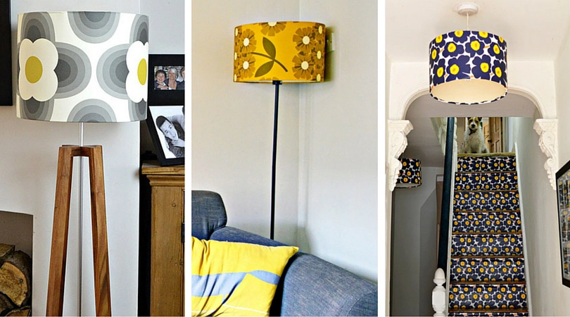 How to wallpaper lampshades to match your decor