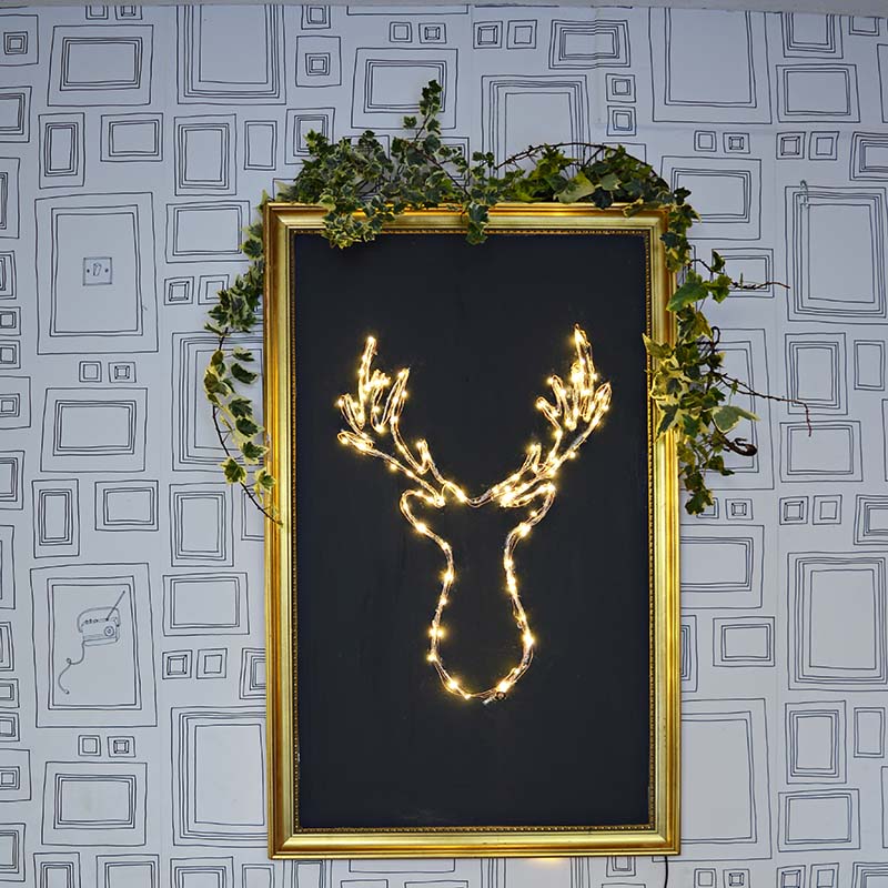 Make your own brilliant DIY LED Deer Head Christmas decoration. It's a lot cheaper and simpler than you think.