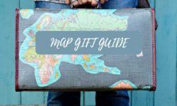 Map Themed Gift Guide For The Map Lover