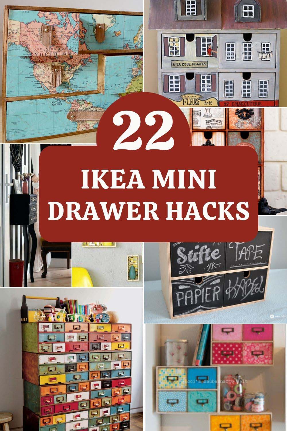 22 ikea moppe mini drawers hacks
