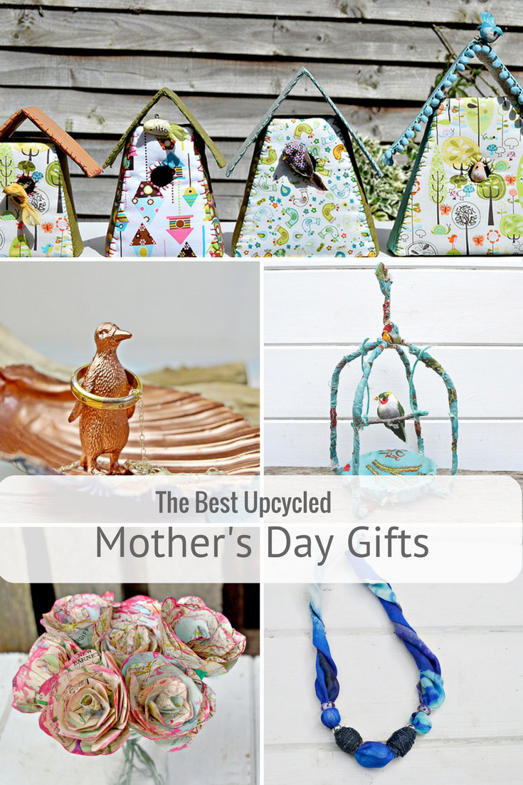 Everyone loves a unique handmade gift.  Here are some of the best upcycled Mother's day gifts. Full tutorials.