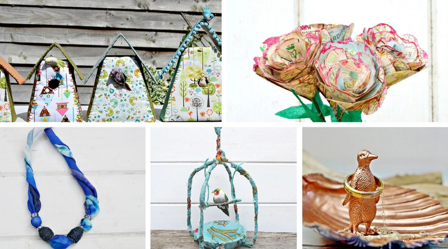 Everyone loves a unique handmade gift. Here are five of the best upcycled Mother's day gifts. You can of course make these all year round.