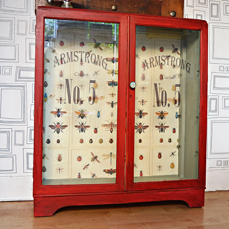 The best chalk paint cupboard upcycle window decals and decoupage