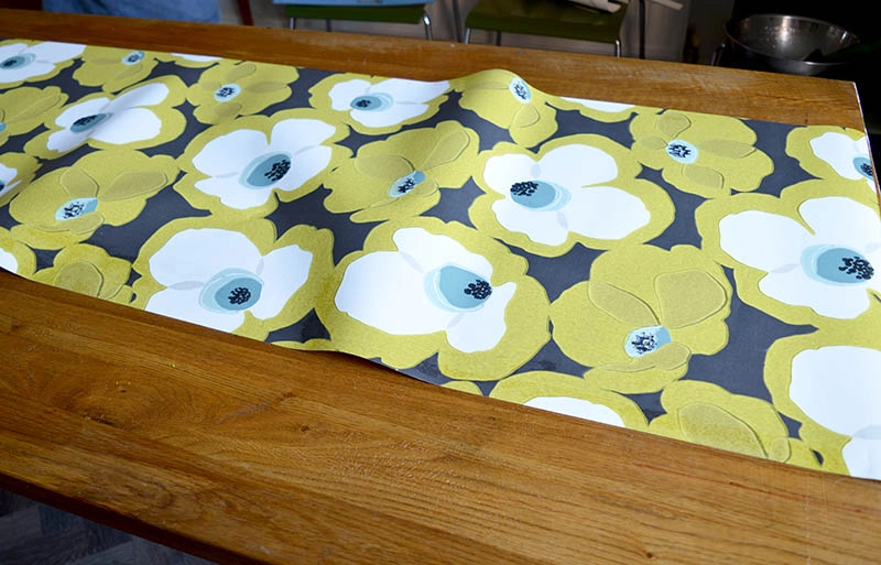 How to Decoupage a Table with Wallpaper: Add Wallpaper to Any Furniture