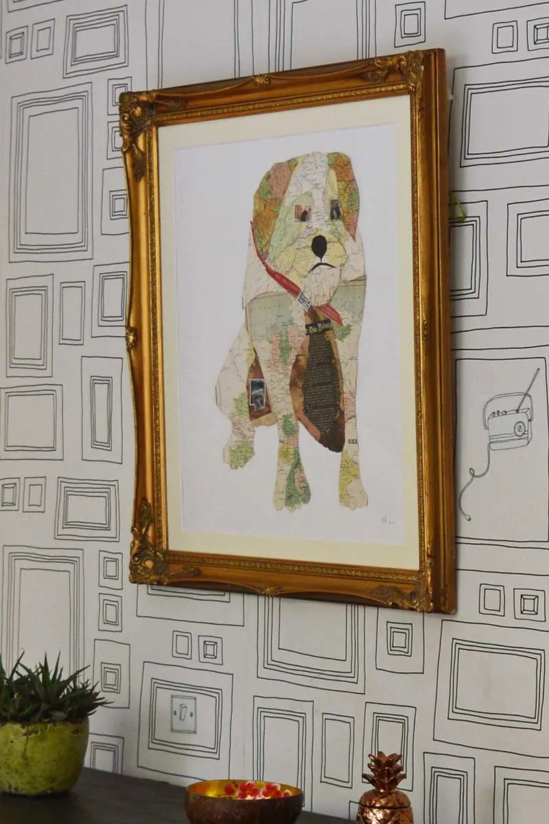 framed-map-art-pet-portrait 3 s