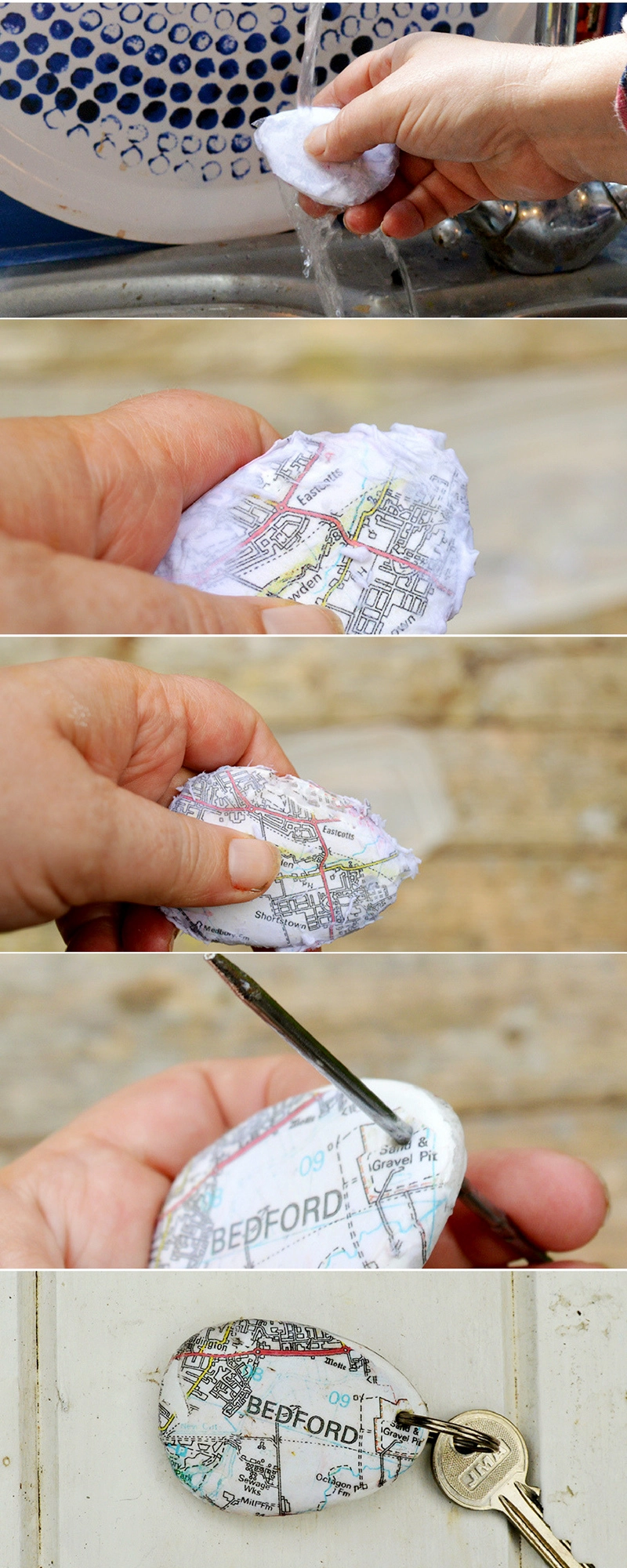 Did you know you can print maps onto rocks to make a really cool map rock keychain. This would make a lovely personalised gift.
