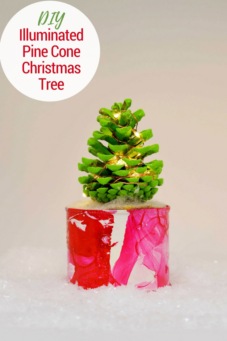 Christmas Tree Pine Cone Ideas are easy and fun diy for all ages