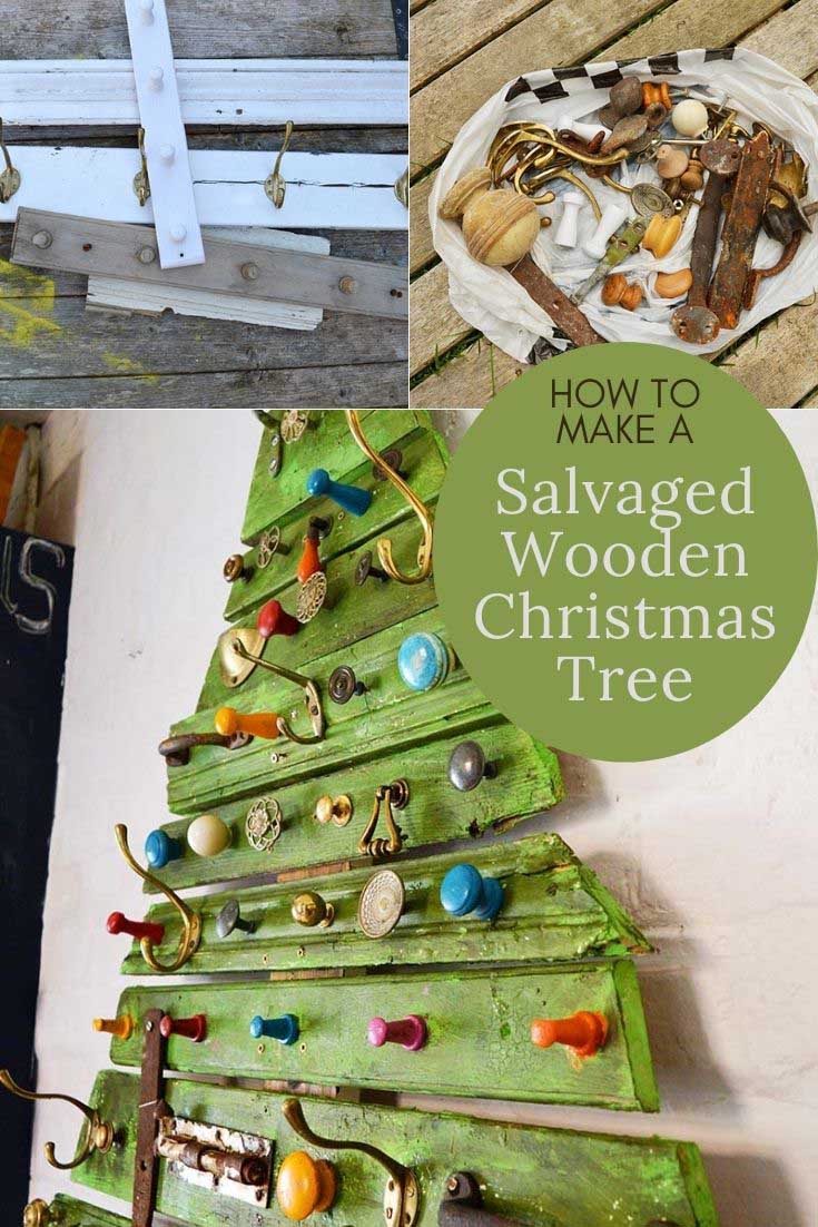 DIY wooden Christmas tree