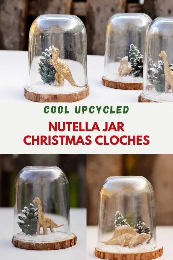 Nutella Jar Christmas Cloches
