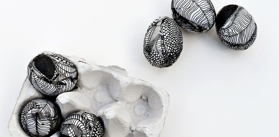 Unique Easter Egg Decorating With Marimekko Decoupage