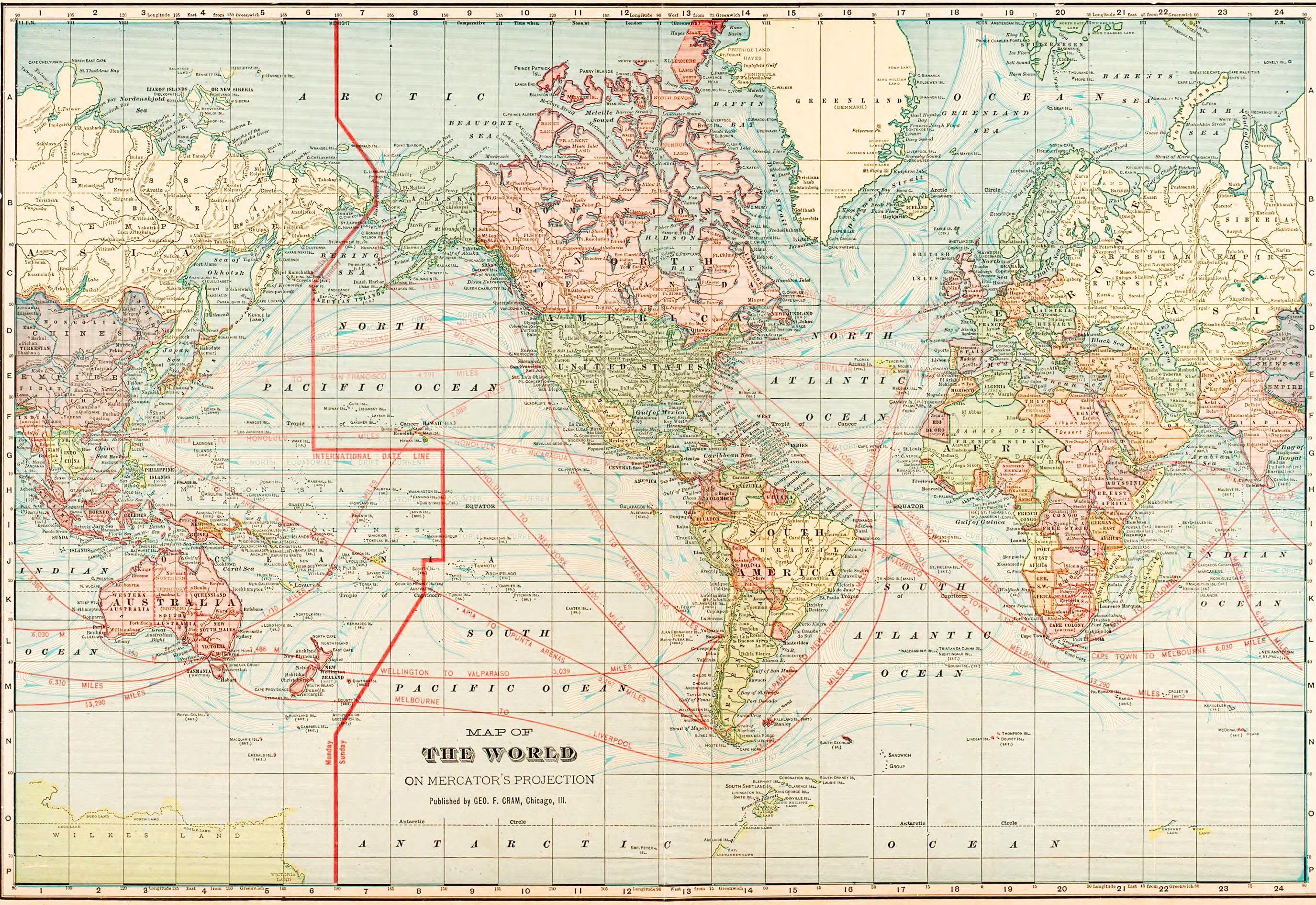 Printable Vintage Maps Free Vintage World Map Printables