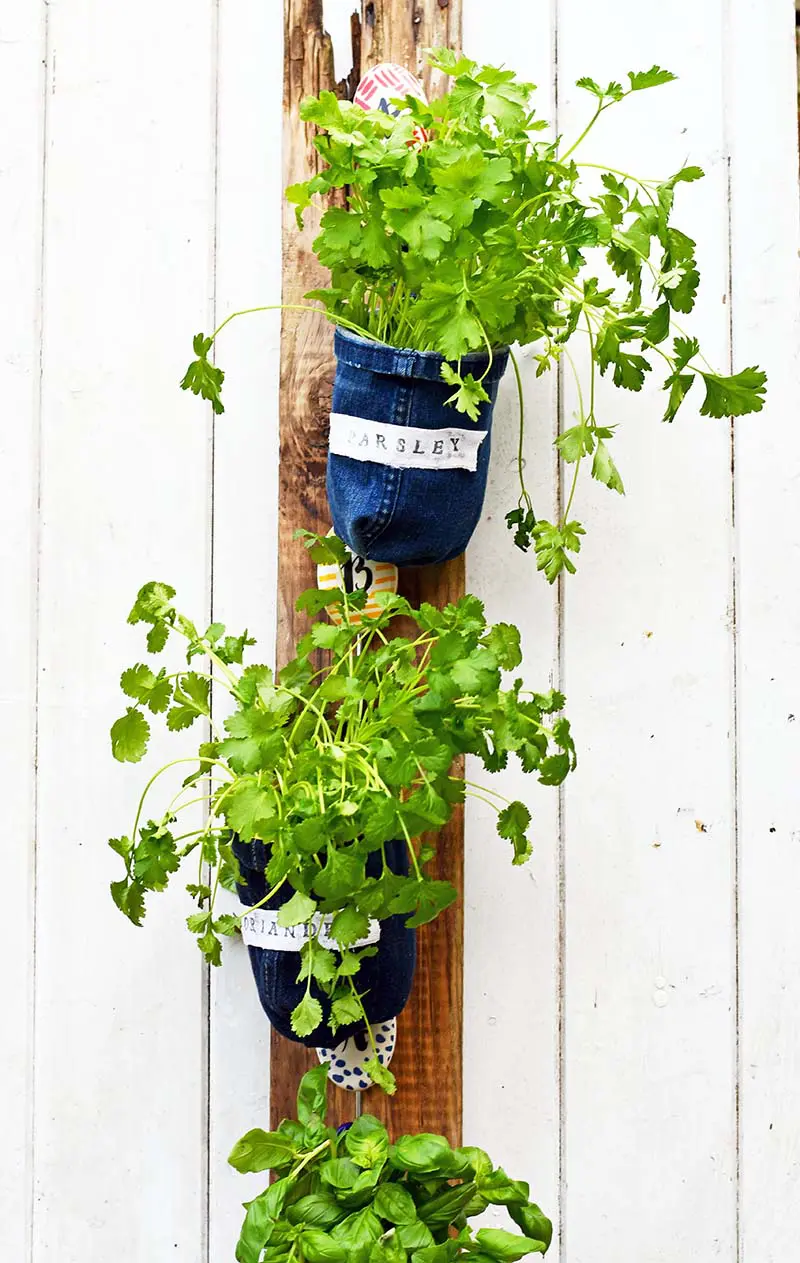 vertical indoor herb planters