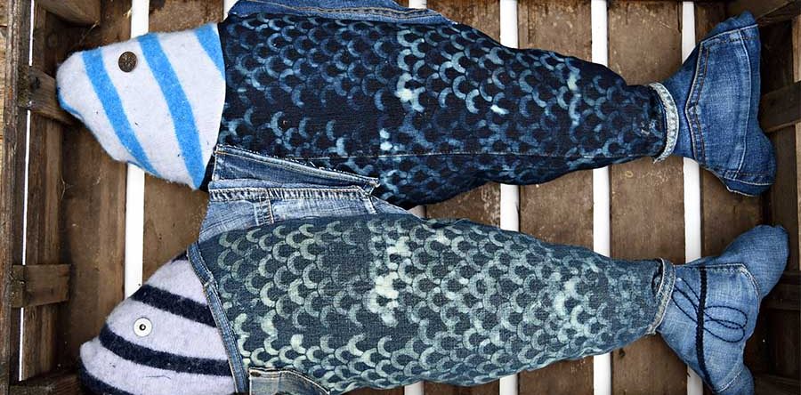 How To Make A Fun Repurposed Denim Fish Pillow