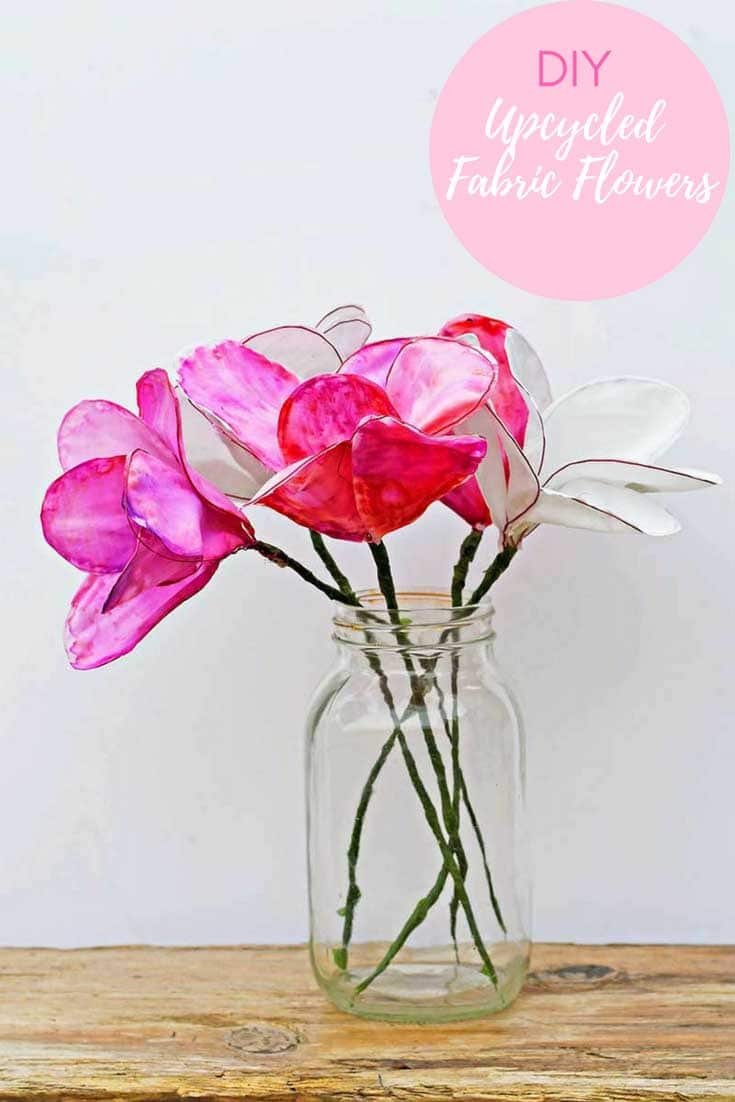 Jewelry & Beauty Fabric Upcycled fabric flowers etna.com.pe