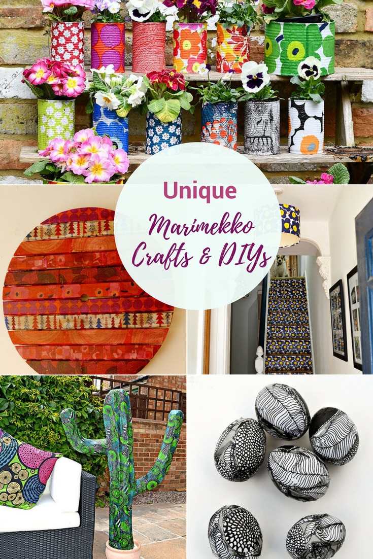 Unique Marimekko Crafts and DIY's 