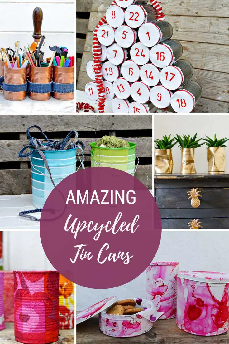 Amazing ways to upcycle tin cans